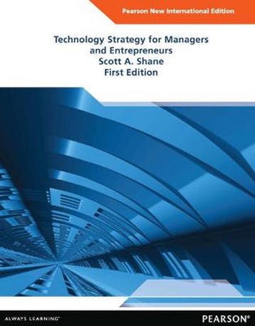 9781292040325 Technology Strategy for Managers and Entrep..., Verzenden, Zo goed als nieuw, Scott Shane