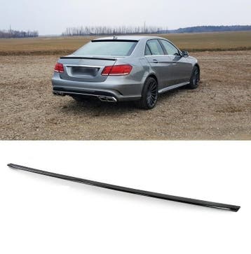 CARBON E63 AMG Look Achterklep spoiler lip voor Mercedes Ben, Ophalen of Verzenden