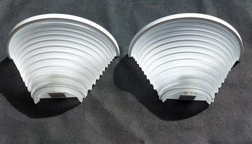 Artemide - A. Mangiarotti - Wandlamp (2) - Egisto 28, Antiek en Kunst