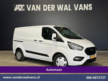Ford Transit Custom | 2.0 TDCI 131pk Automaat L1H1 Euro6, Automaat, Gebruikt, Euro 6, Wit