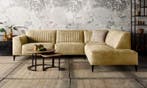 Hoekbank Aspen - hoekbanken - Beige, Nieuw, 150 cm of meer, Leer, 250 tot 300 cm
