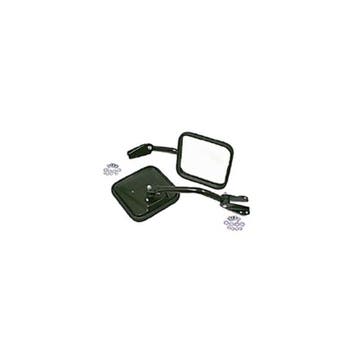 Rugged Ridge 55-86 Jeep CJ Black Side Mirrors w/ Convex, Ophalen of Verzenden, Nieuw