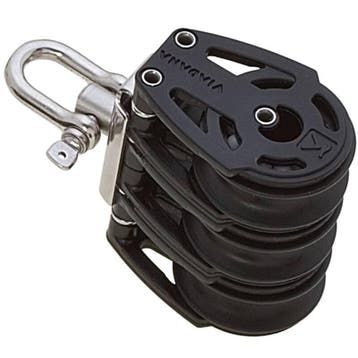 Viadana Carbo 38mm Drieschijfs Blok, Ophalen of Verzenden, Nieuw