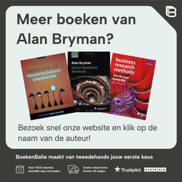 Social Research Methods - Alan Bryman 9780190853662, Verzenden, Zo goed als nieuw, Alan Bryman