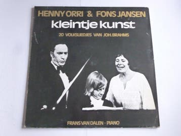 Henny Orri & Fons Jansen - Kleintje Kunst (LP), Ophalen of Verzenden, Zo goed als nieuw