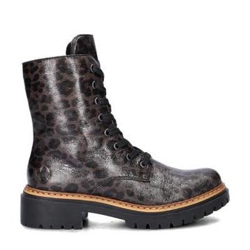 Rieker veterboots voor dames in het Bruin, Bruin, Verzenden, Lage of Enkellaarzen, Nieuw