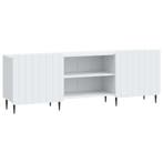 vidaXL TV-kast Wit 150 x 31 x 52 cm Bewerkt hout, Minder dan 50 cm, Verzenden, Nieuw, Minder dan 100 cm