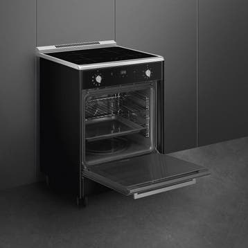 Smeg CP60ITVN Fornuis 60 cm Inductie 4 zones Pyrolytisch, Ophalen of Verzenden, Nieuw