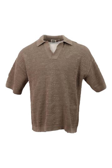 Drykorn Polo in maat L Beige, Verzenden, Zo goed als nieuw, Overige kleuren, Drykorn