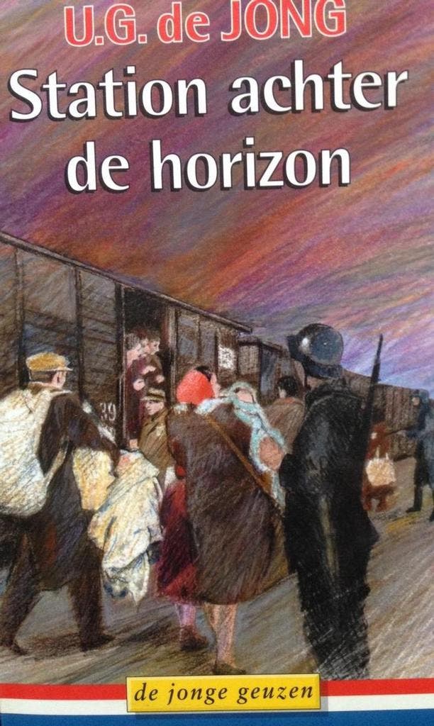 Jonge geuzen 13 station achter de horizon - Jong, Boeken, Kinderboeken | Jeugd | 13 jaar en ouder, Gelezen, Verzenden