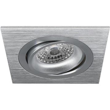 GU10 Inbouwspot Set - Mat Zilver - Inbouw Vierkant -, Ophalen of Verzenden, Nieuw, Overige fittingen, Plafondspot of Wandspot