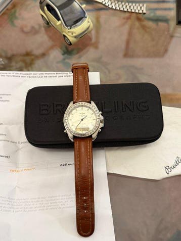 Breitling - New Pluton - A51037 - Heren - 1994, Nieuw