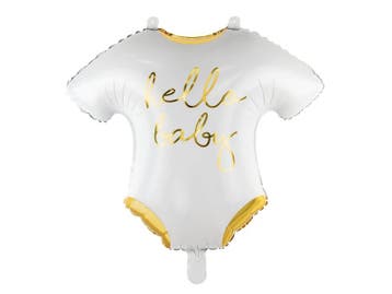Folieballon baby romper Hello Baby, Ophalen of Verzenden, Nieuw