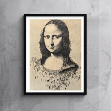 Louis Dourand - Icon Made of Us, La Gioconda, Antiek en Kunst