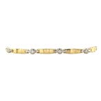 Gouden armband met diamant 18 karaat, Verzenden, Zo goed als nieuw, Goud
