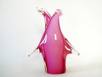 Ongesigneerd - Beeld, 1 Beeld in Murano stijl met 2