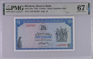 Rhodesië. - 1 Dollar - 1979 - Pick 38a (Zonder minimumprijs)