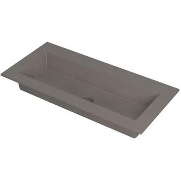 INK Kraft Wastafel Enkele Bak Zonder Kraangat - 1000x450x10, Ophalen of Verzenden, Nieuw