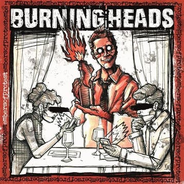 cd - burning heads - EMBERS OF PROTEST (nieuw), Verzenden, Zo goed als nieuw
