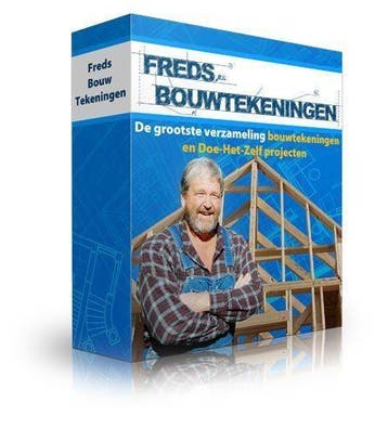 Doe-Het-Zelf Succes: Freds 10K Bouwtekeningen, Nieuw