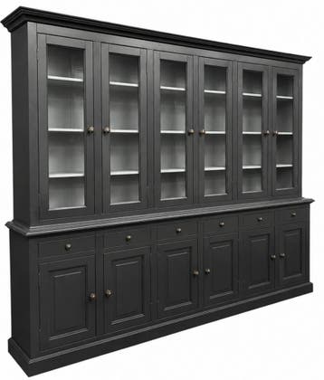 Buffetkast Laren  antraciet - grijs 300 x 230cm, Ophalen of Verzenden, Nieuw