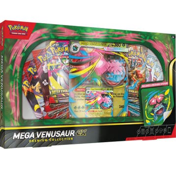Mega Venusaur EX Premium Collection, Hobby en Vrije tijd, Ophalen of Verzenden, Nieuw
