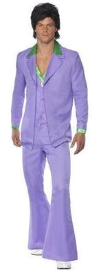 Lavender jaren 70 suit, Kleding | Heren, Ophalen of Verzenden, Nieuw