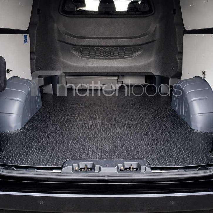 Laadvloermat rubber (traanplaat motief) Ford Transit Custom, Auto diversen, Automatten, Nieuw, Ophalen of Verzenden