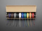 Hook-up Wire Spool Set - 22AWG Solid Core - 10 x 25ft  Ad..., Verzenden, Nieuw