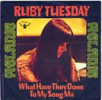 vinyl single 7 inch - Melanie - Ruby Tuesday, Verzenden, Zo goed als nieuw