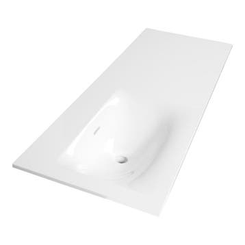 Brauer Glacier Wastafel Asymmetrisch - 120 met 1 Spoelbak, Ophalen of Verzenden, Nieuw