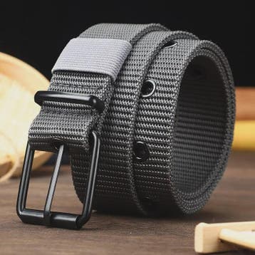 Stijlvolle Heren & Dames Canvas Riem met Pin Gesp - Duurzaam, Kleding | Dames, Verzenden, Nieuw