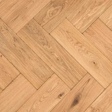 Floer Visgraat Parket Eiken 1-bis Verouderd Naturel Geolied, Ophalen of Verzenden, Nieuw, Parket