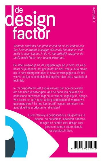 De designfactor 9789461261915 Lucas Verwey, Verzenden, Gelezen, Lucas Verwey