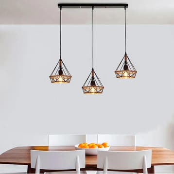 Industriële Henneptouw Hanglamp E27 – Vintage Loft, Verzenden, Nieuw