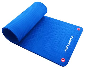 Tunturi Fitnessmat Pro 180cm - Blue, Verzenden, Nieuw, Fitnessmat