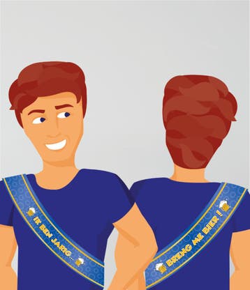 Party Sjerp Ik Ben Jarig, Breng Me Bier, Kleding | Dames, Ophalen of Verzenden, Nieuw