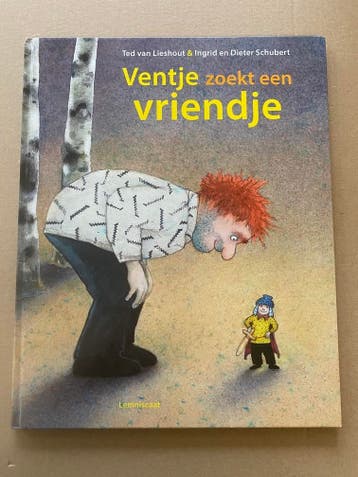 Prentenboek Ventje zoekt een vriendje- hoe je vrienden maakt, Verzenden, Zo goed als nieuw, Fictie algemeen, 5 of 6 jaar