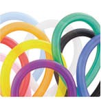 100x stuks gekleurde modelleerballonnen 28 cm - Ballonnen, Verzenden, Nieuw