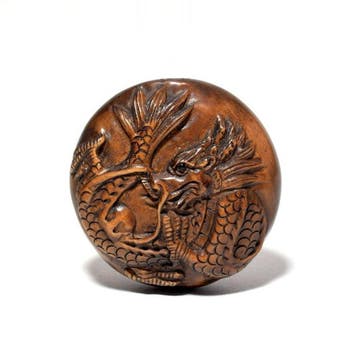 Opgerolde Draak (Ry) - Buxus (Tsuge) - Ishikawa  - Japan