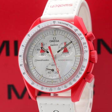 Omega x Swatch - MoonSwatch - Mission to Mars - Zonder, Nieuw