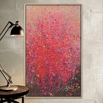 Violeta Endo - Flores de fuego. XXL, Antiek en Kunst