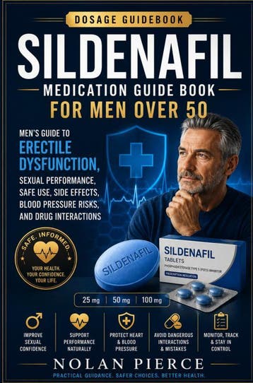 Sildenafil Medication Guide Book For Men Over 50 | Nieuw, Ophalen of Verzenden, Nieuw, Nolan Pierce