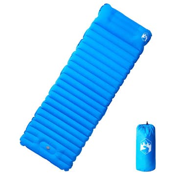 vidaXL Kampeermatras met kussen zelfopblazend 1-persoons, Verzenden, Nieuw