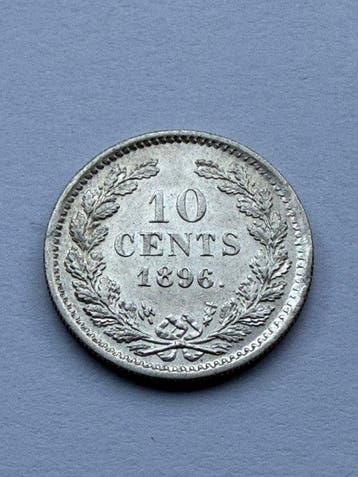 Nederland. Wilhelmina. 10 Cents 1896 (Zonder minimumprijs)