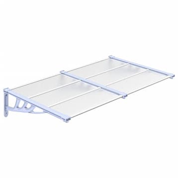 Overkapping voordeur grijs | 51% Korting, Kunststof, 120 cm of meer, Overige typen, Minder dan 200 cm