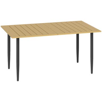 Tuintafel 150x90cm, Weerbestendige Balkontafel Van Staal, Ba, Verzenden, Nieuw