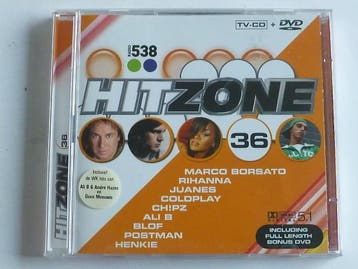 Hitzone 36 CD + DVD, Cd's en Dvd's, Cd's | Verzamelalbums, Ophalen of Verzenden, Zo goed als nieuw