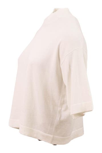 Kaffe T-shirt in maat S Wit, Kaffe, Verzenden, Zo goed als nieuw, Wit