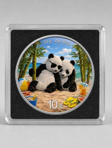 China. 10 Yuan 2026 – Panda: 4 Seasons – Summer – 30 g
